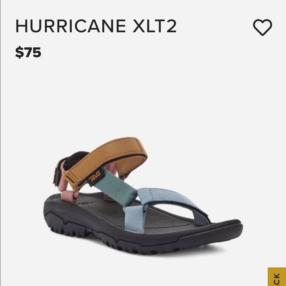 Teva Hurricane sandals in multicolor